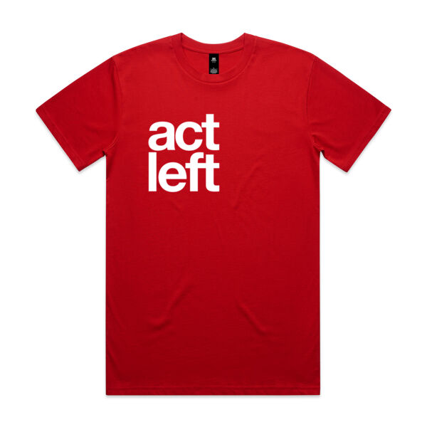 ACT Left Logo Tshirt - Mens Thumbnail