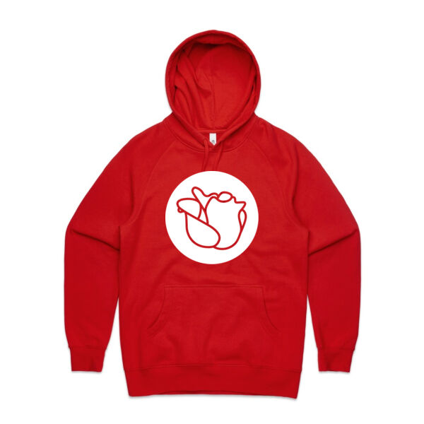 Socialist Rose Circle Hoodie - Unisex Thumbnail